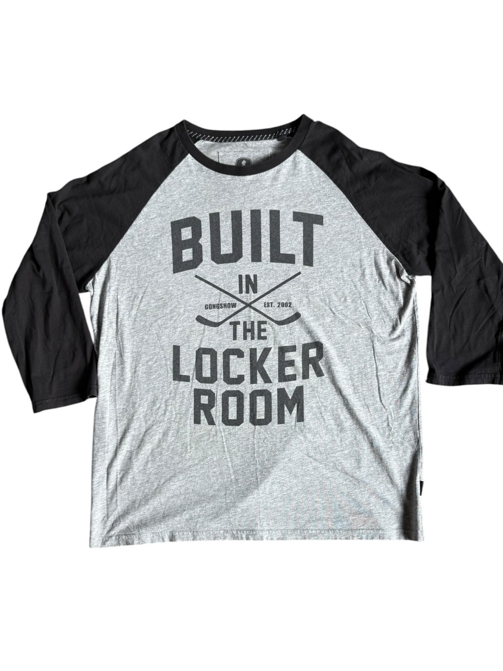 2/$35 Gongshow Hockey Tee Built In The Locker Room Off Duty
